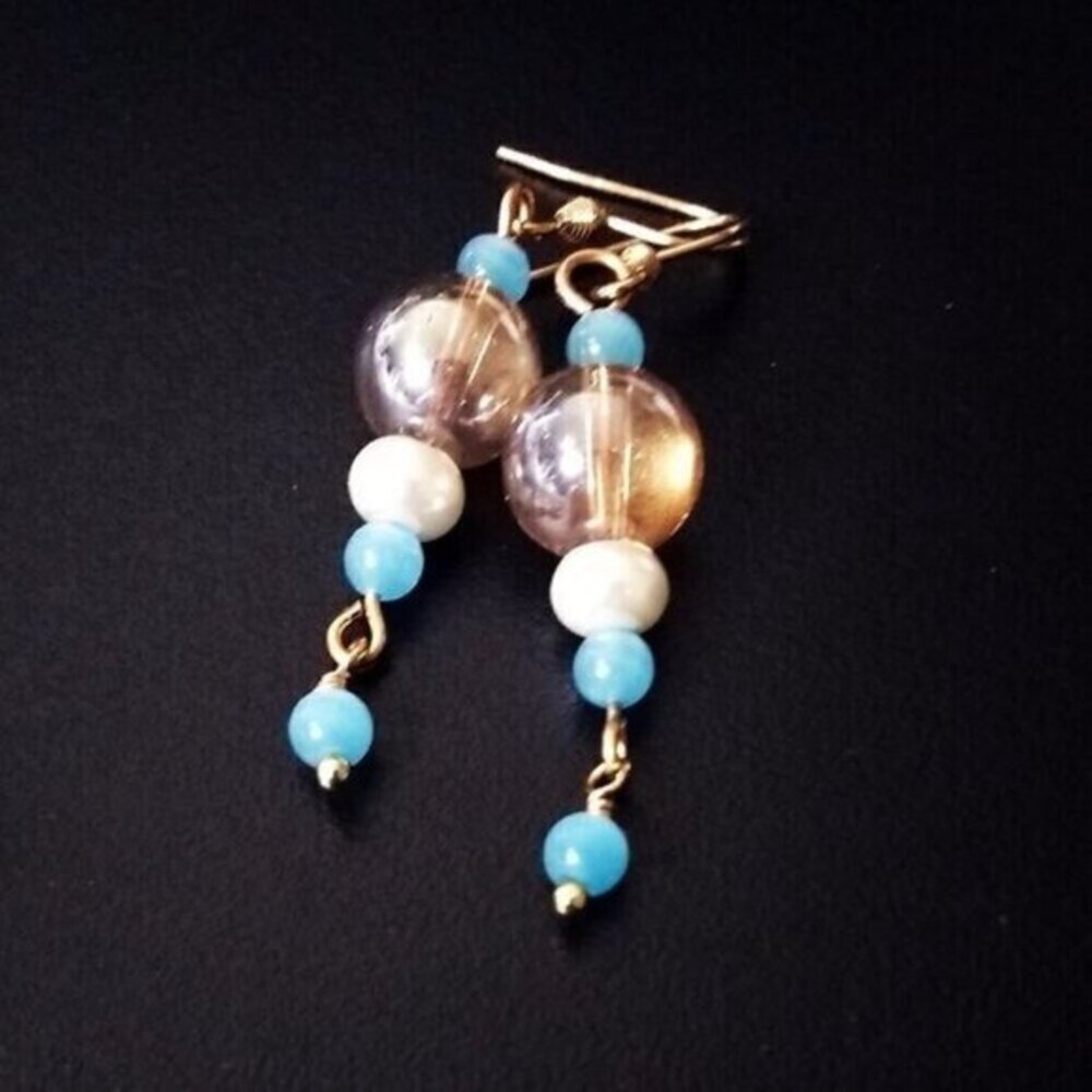 $10 CLEARANCE!!!  Sexy! Feminine! Beaded Dangle Earrings! Boho & City Chic